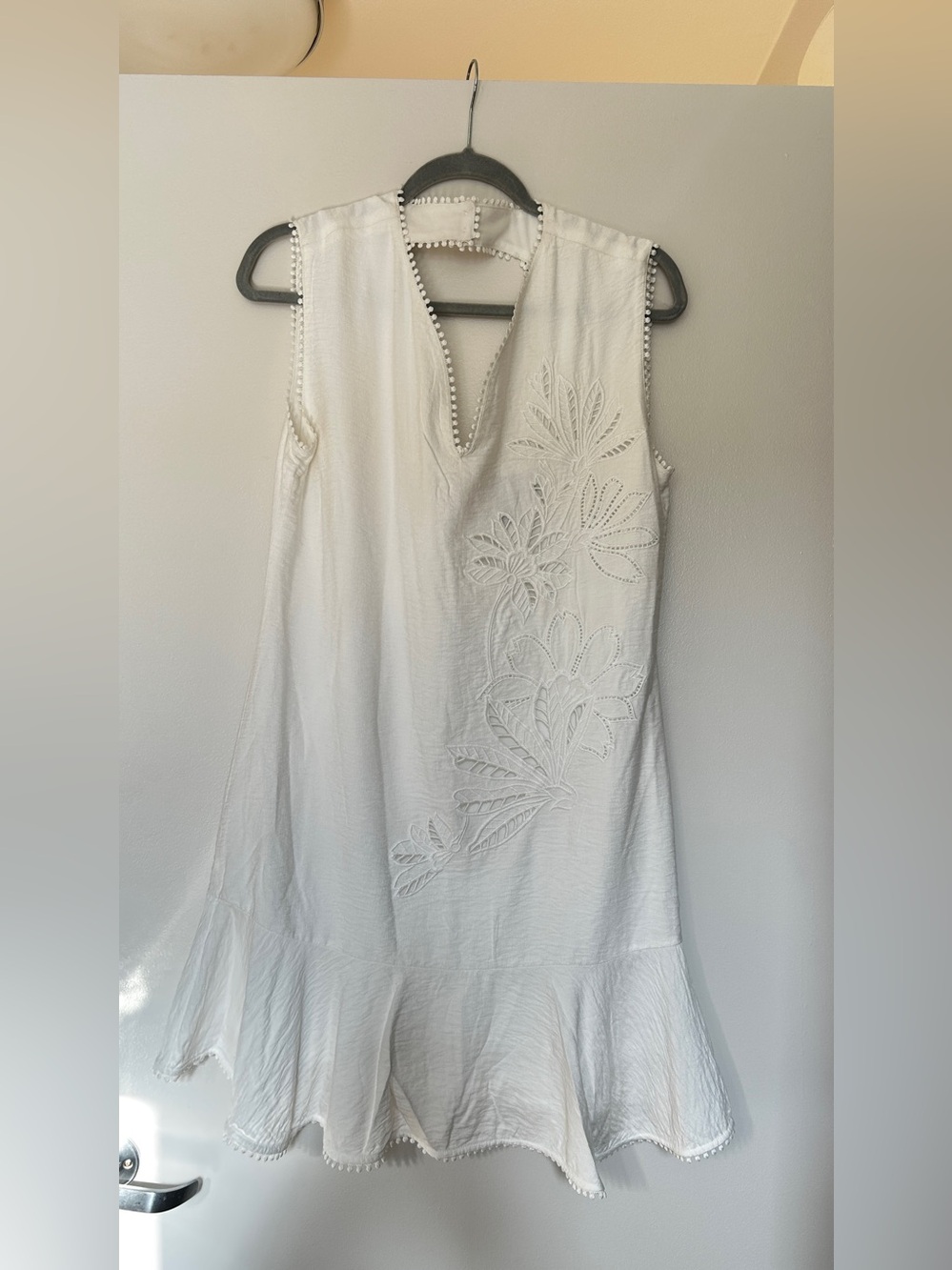 DKNY Cream Women's Skirt